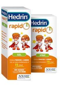 Hedrin gel spray pidocchi